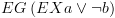 plot:$EG\left( {EXa \vee \neg b} \right)$