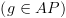 plot:$\left( {g \in AP}
 \right)$